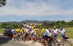 Séjour route inter club à Cadenet