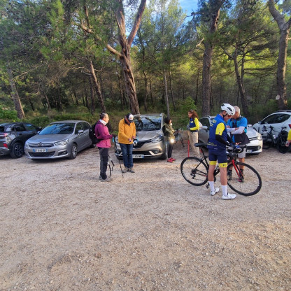 Journée à la Ste Victoire... Les randonneurs